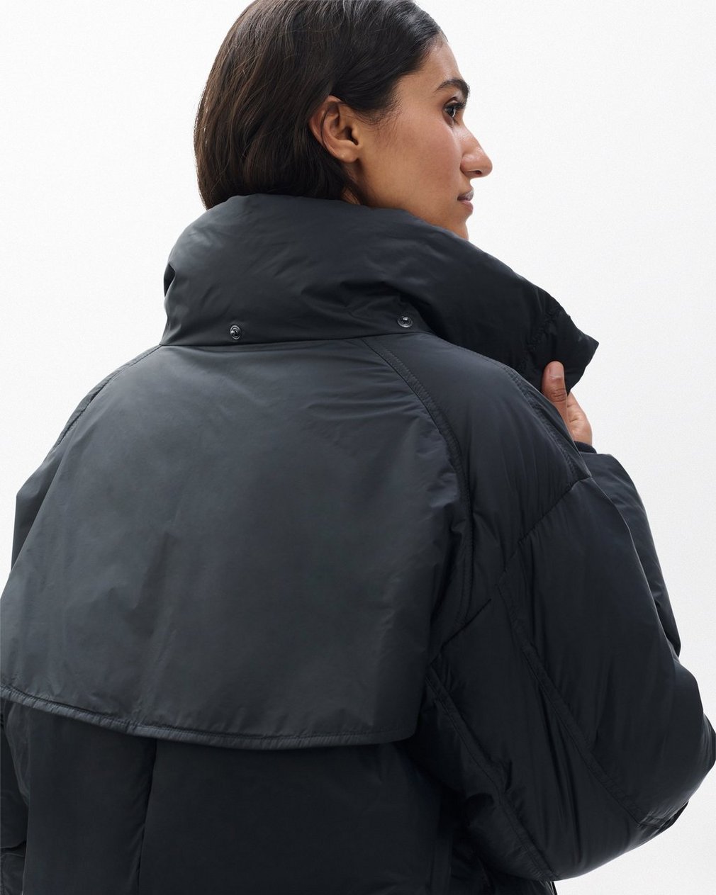 Cadence Down Parka Black - Image 4