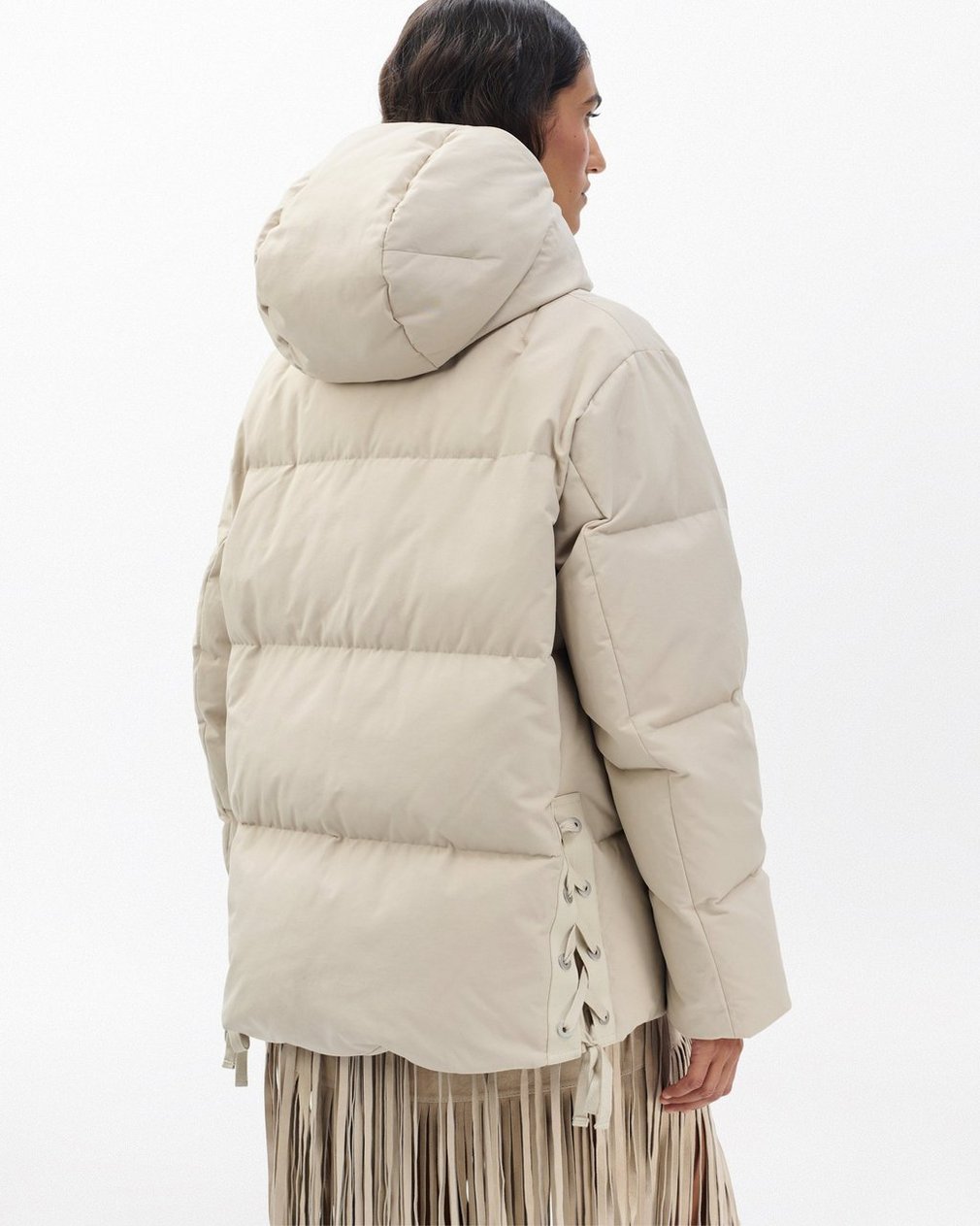 Leonard Puffer Jacket Fossil - Image 6