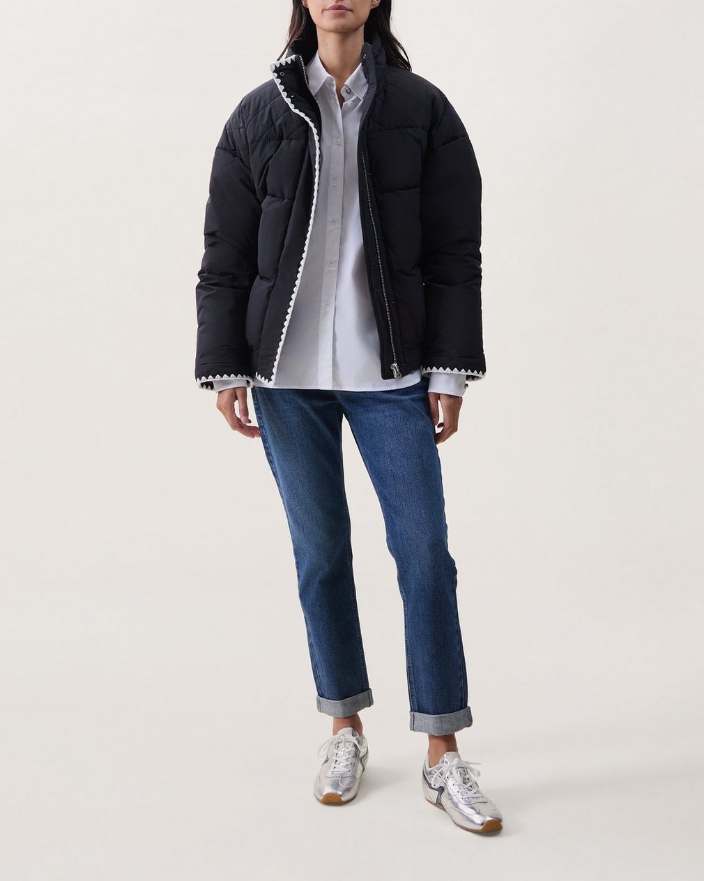 Isabella Puffer Jacket Black