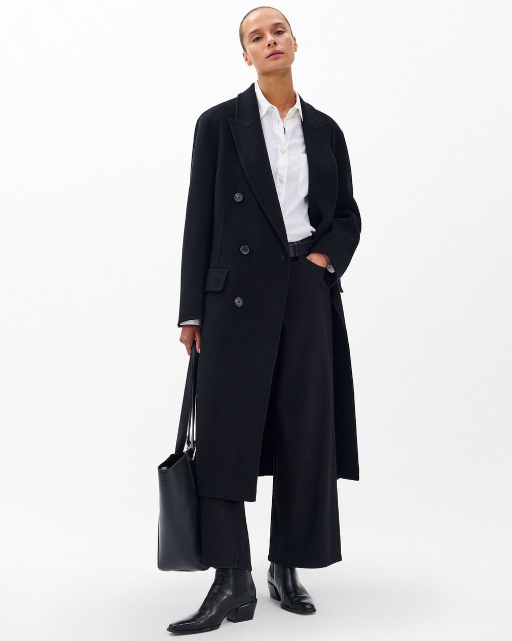 Vasso Wool Coat Black