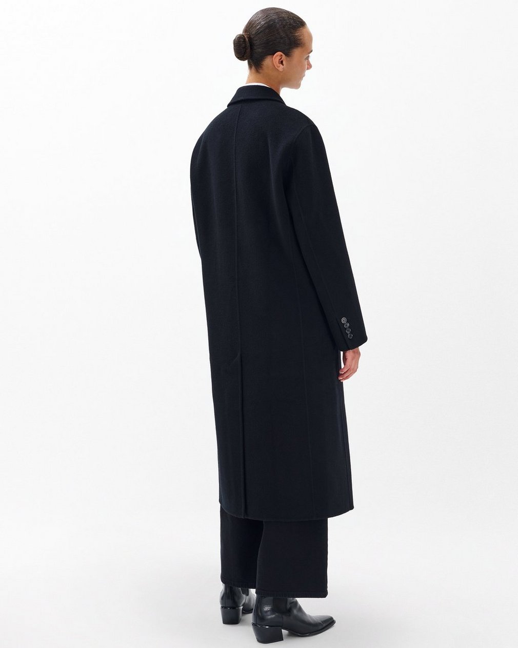 Vasso Wool Coat Black - Image 6