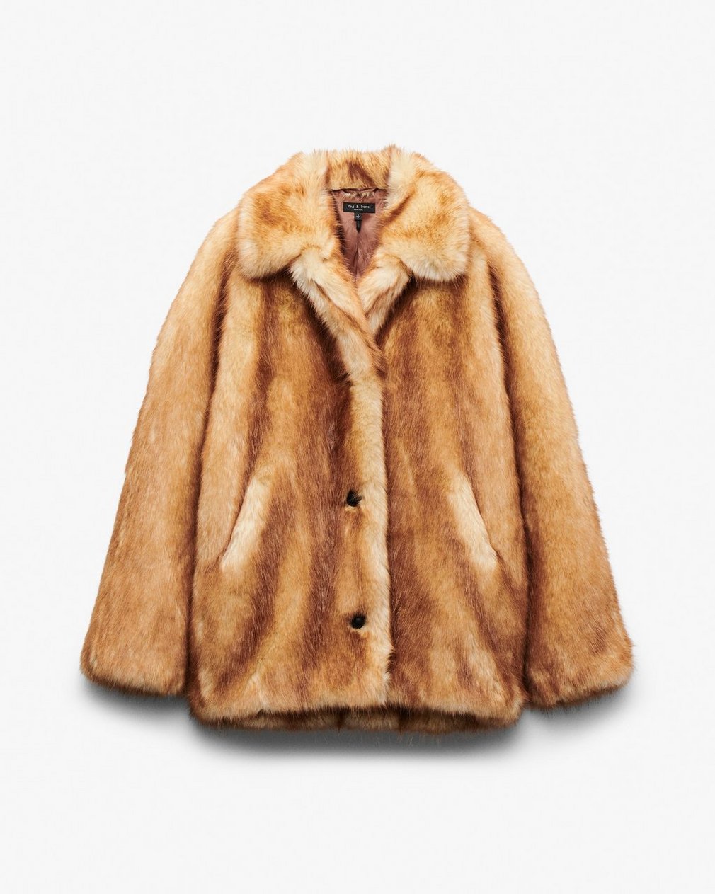 Brenna Faux Fur Jacket Brown - Image 2