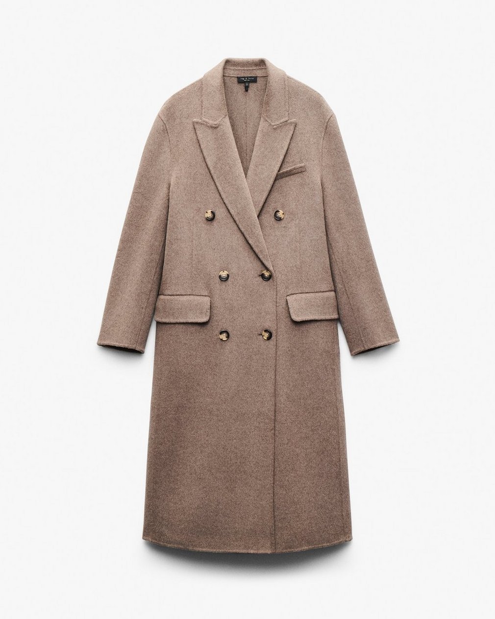 Vasso Wool Coat Taupe - Image 2