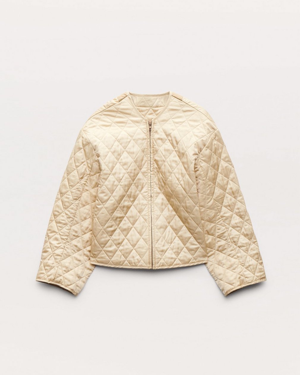 Nonie 2-in-1 Cotton Twill Jacket Beige - Image 7