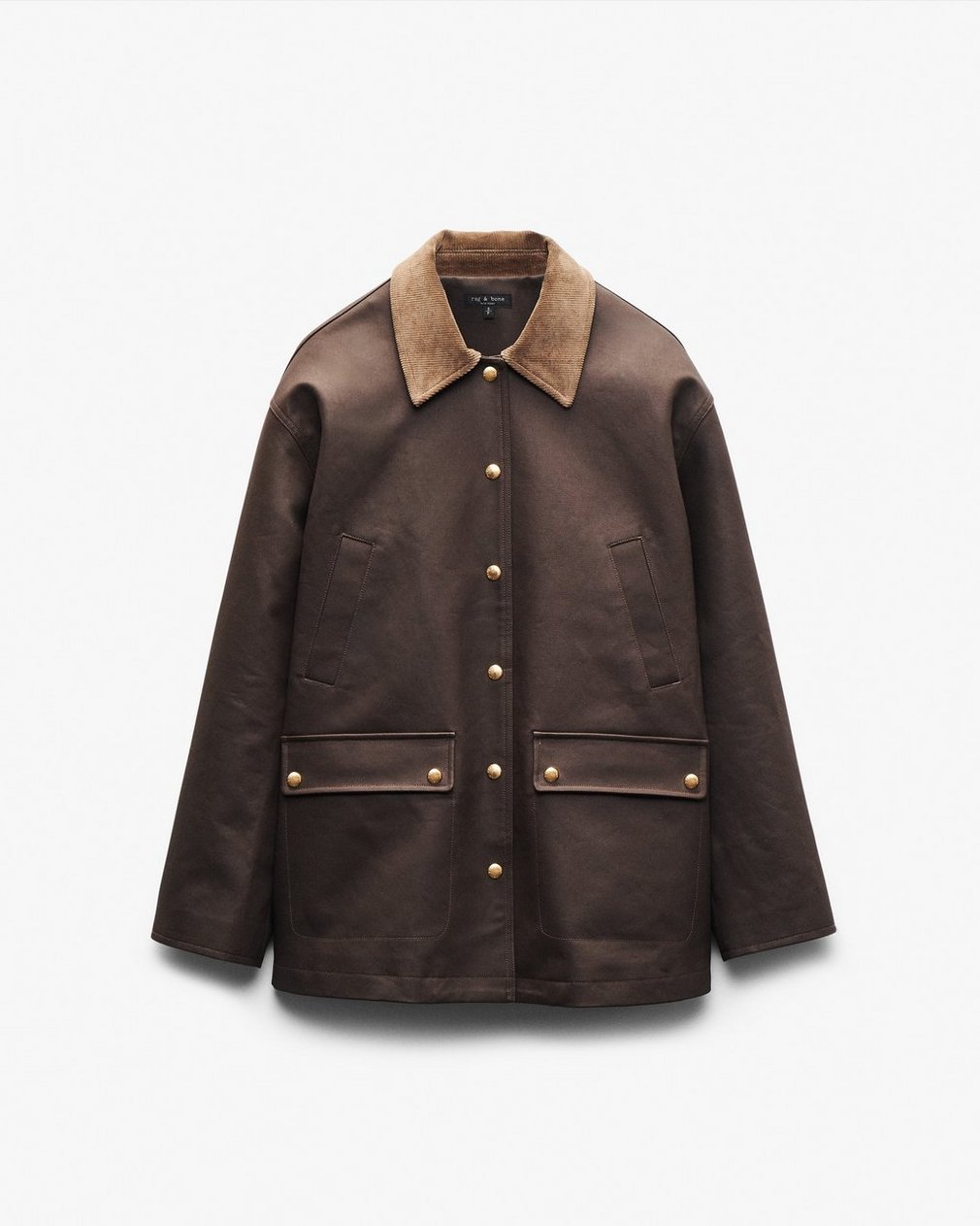 Cassidy Cotton Jacket Brown - Image 2