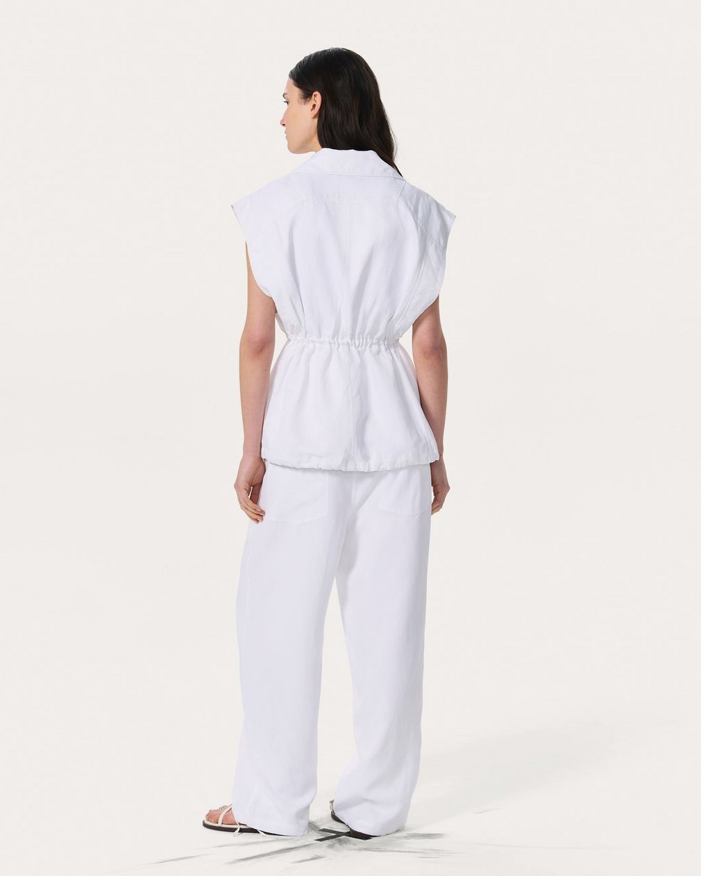 Monica Vest White - Image 6