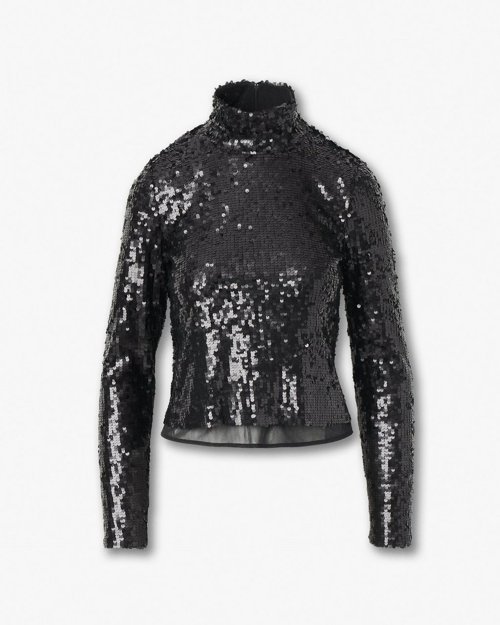Lucy Sequined Turtleneck Black - Image 2