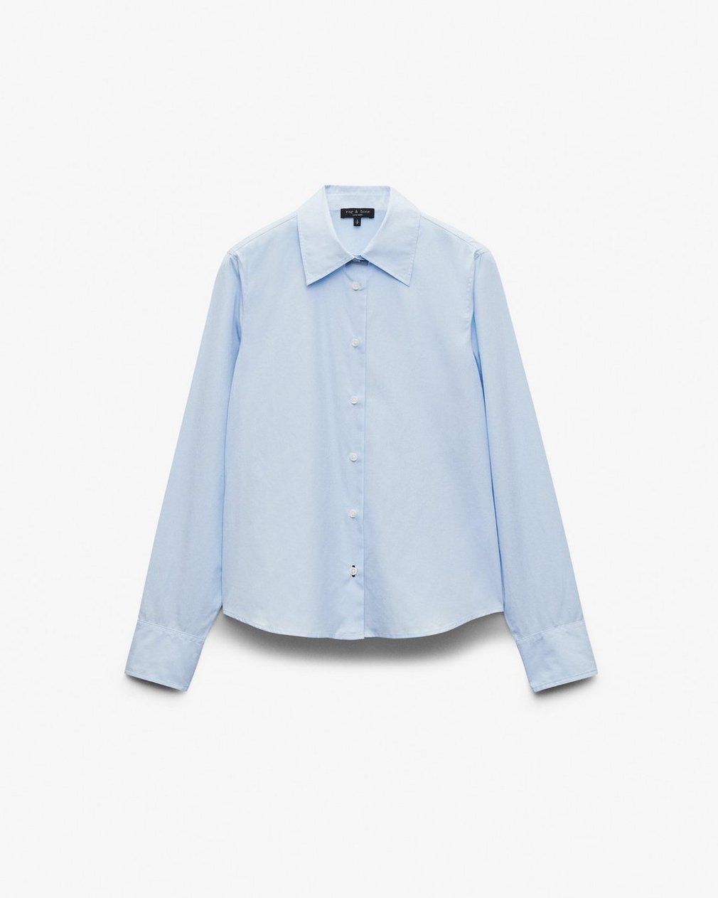 Dayton Poplin Shirt Light Blue - Image 2