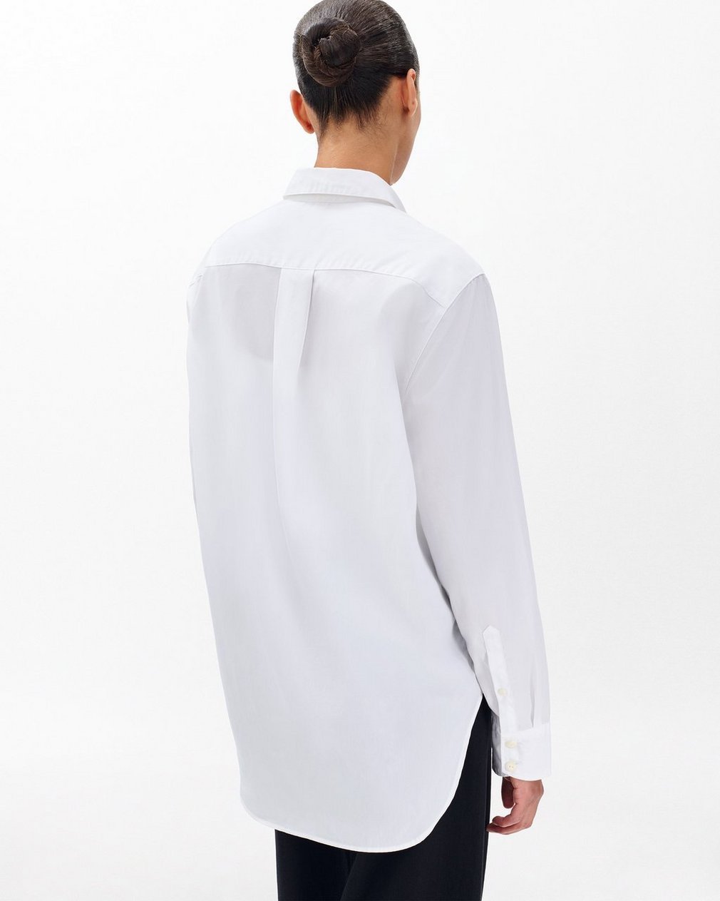 Maxine Poplin Shirt White - Image 7