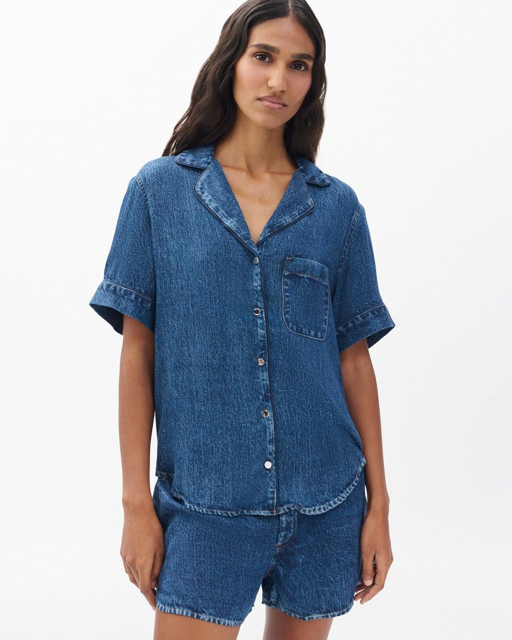 Miramar Short-Sleeve Lounge Shirt York