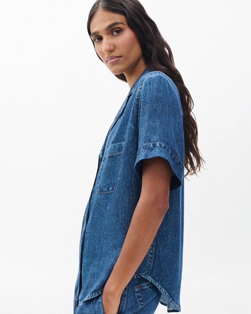Miramar Short-Sleeve Lounge Shirt York - Image 3