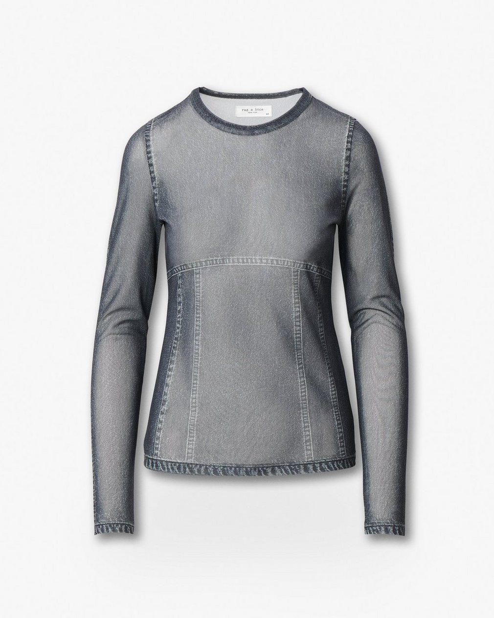 Miramar Long-Sleeve T Shirt Washed Black - Image 2