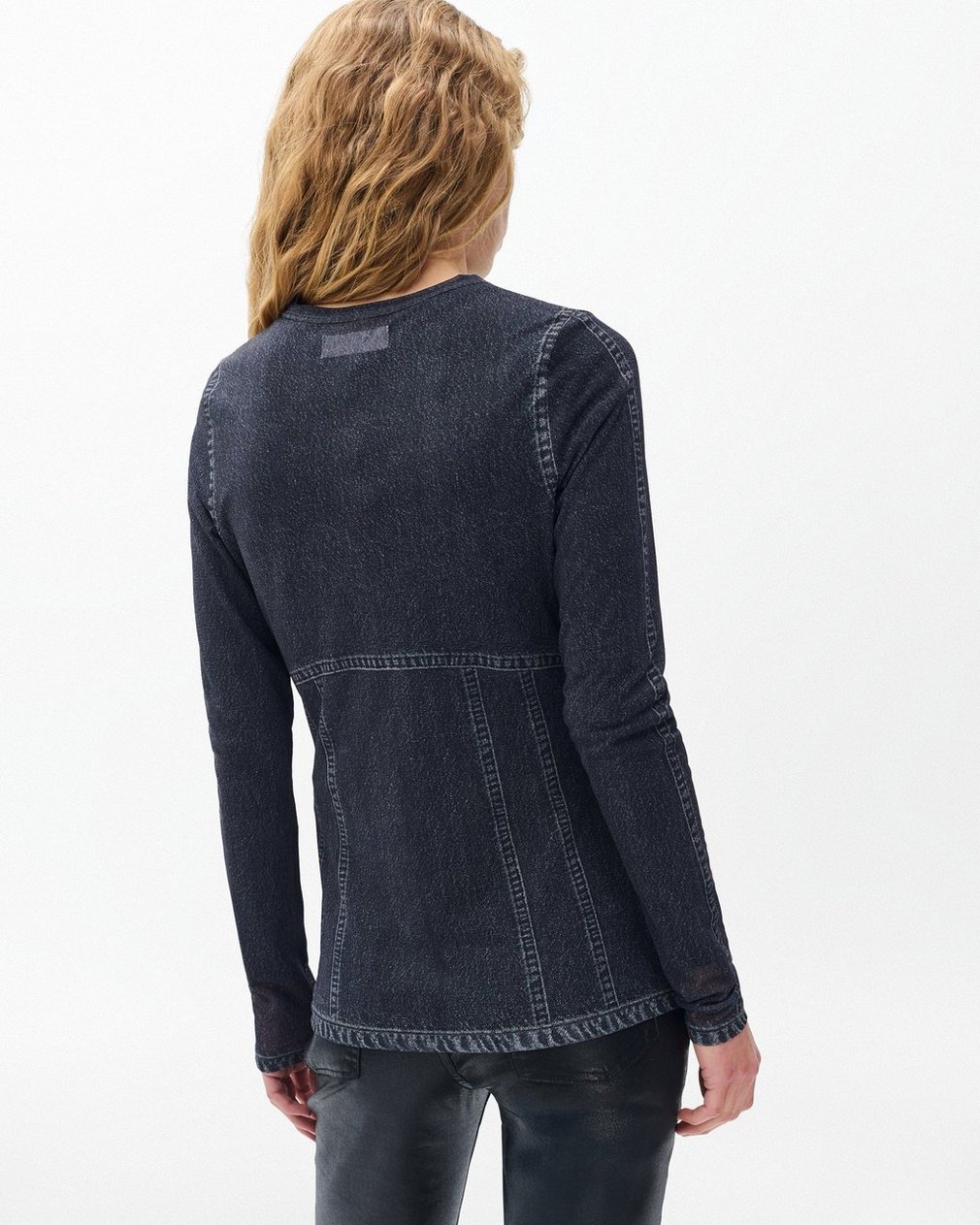 Miramar Long-Sleeve T Shirt Washed Black - Image 6