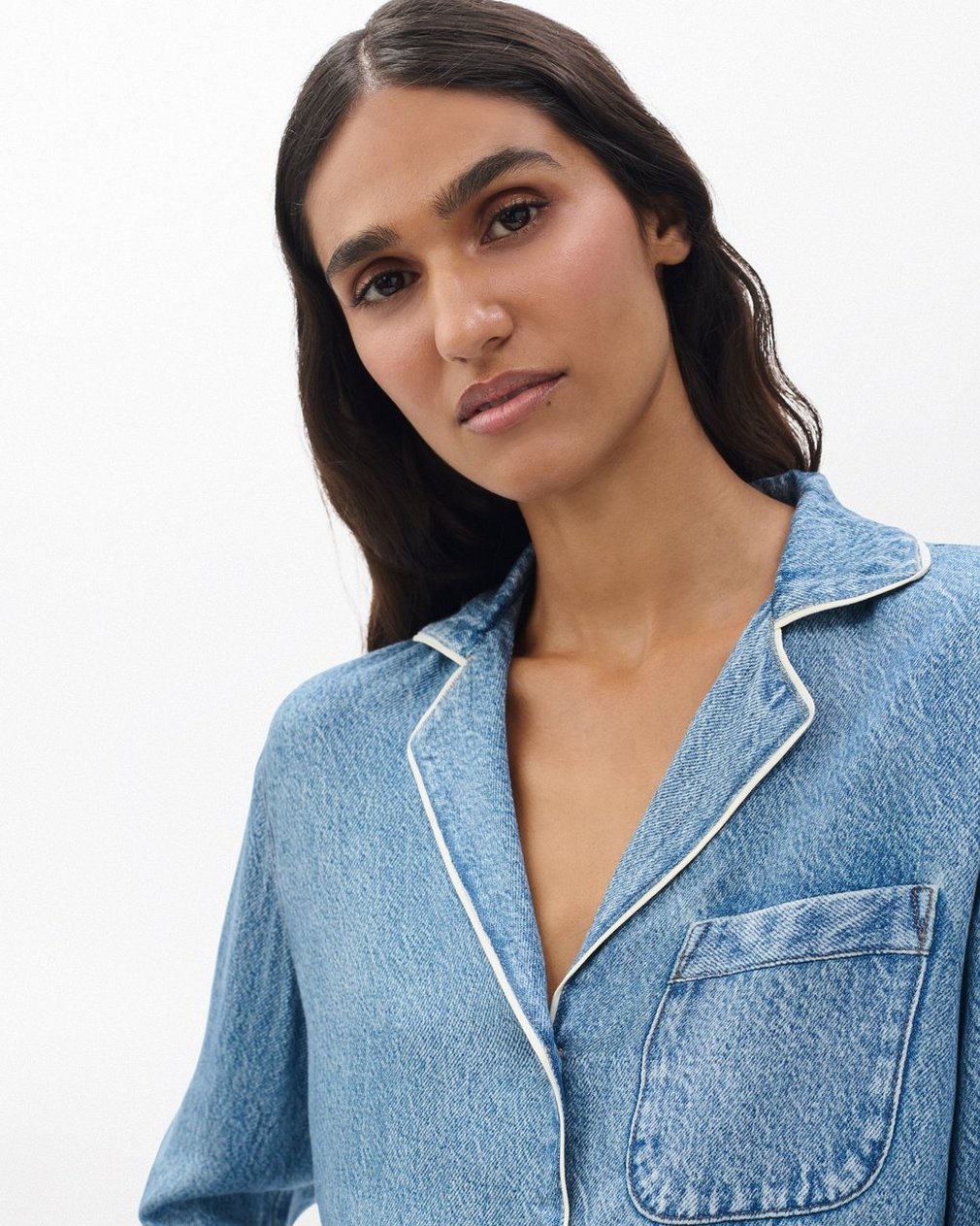 Miramar Long-Sleeve Lounge Shirt Zoe - Image 5