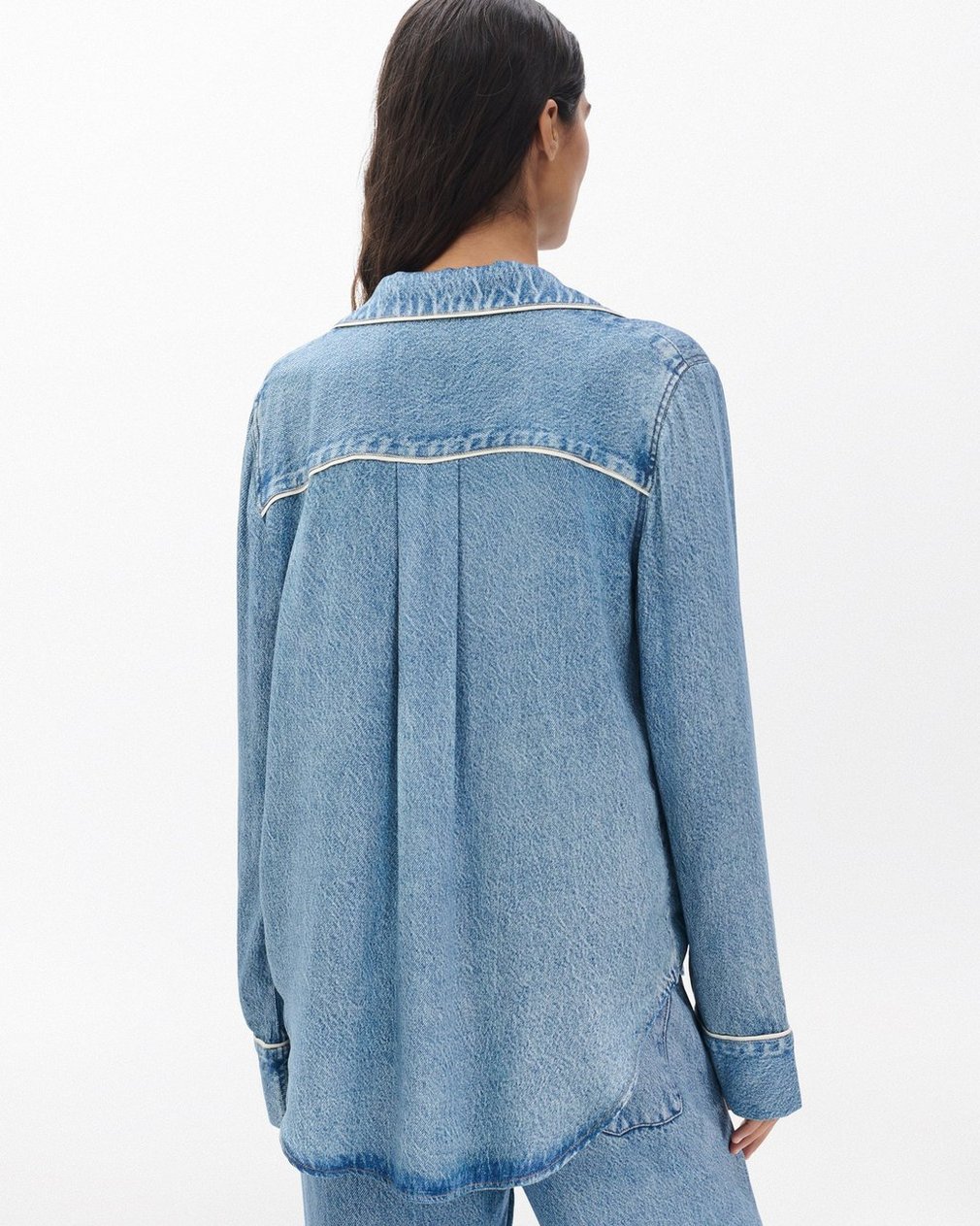 Miramar Long-Sleeve Lounge Shirt Zoe - Image 6