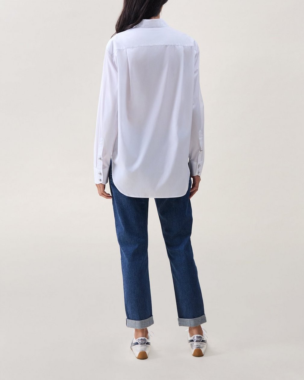 Monty Poplin Shirt White - Image 2