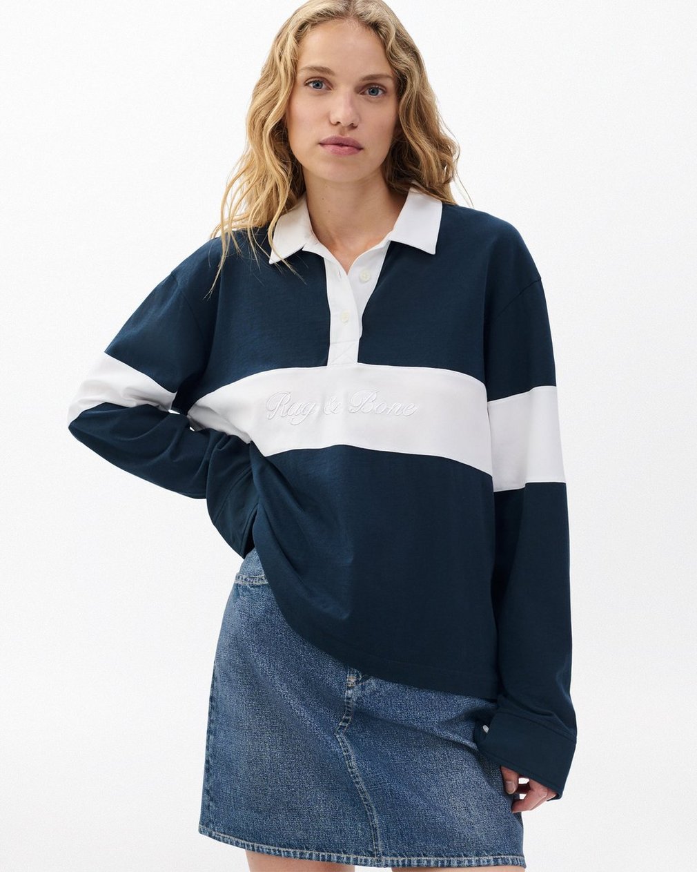 rb Cotton Rugby Shirt Salute Multi