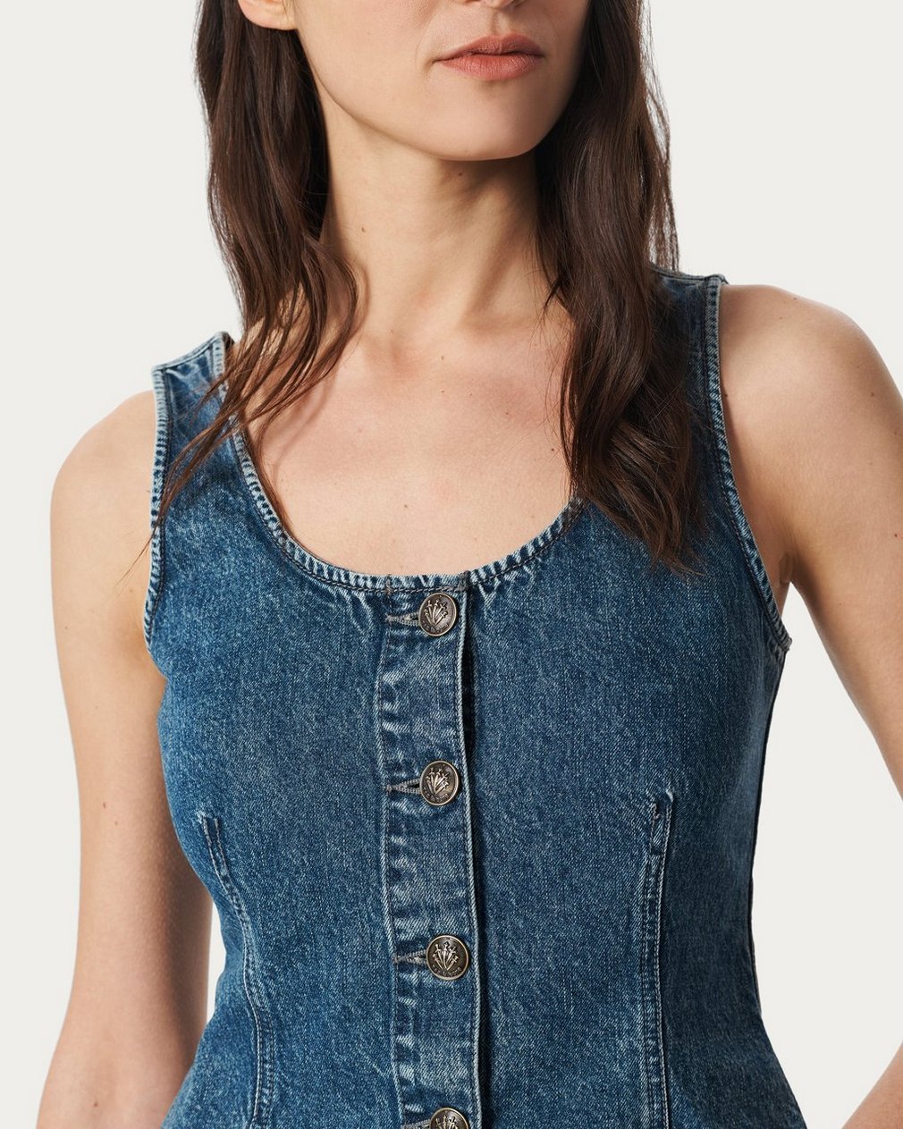 Poppy Denim Tank Top Adeline - Image 4