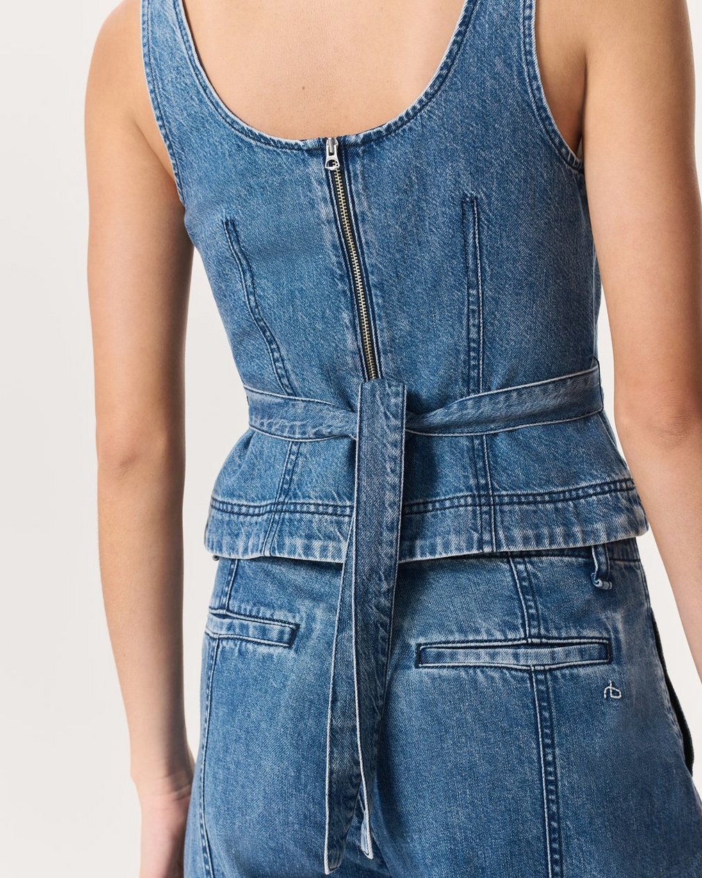 Ultra Featherweight Estelle Denim Top BeekMen - Image 3