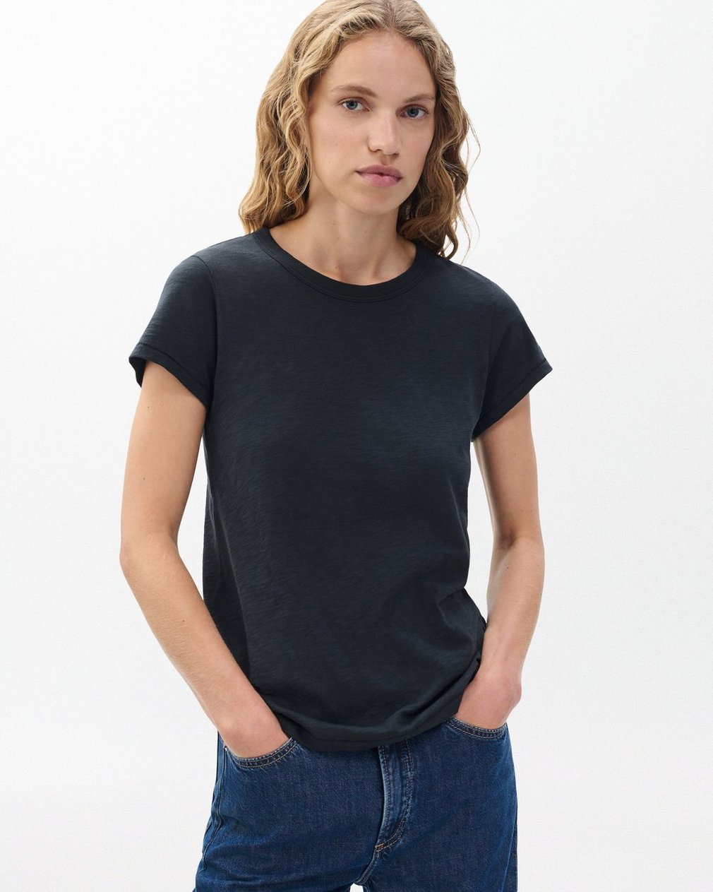 Two-Pack Slub T Shirt Black - Image 3