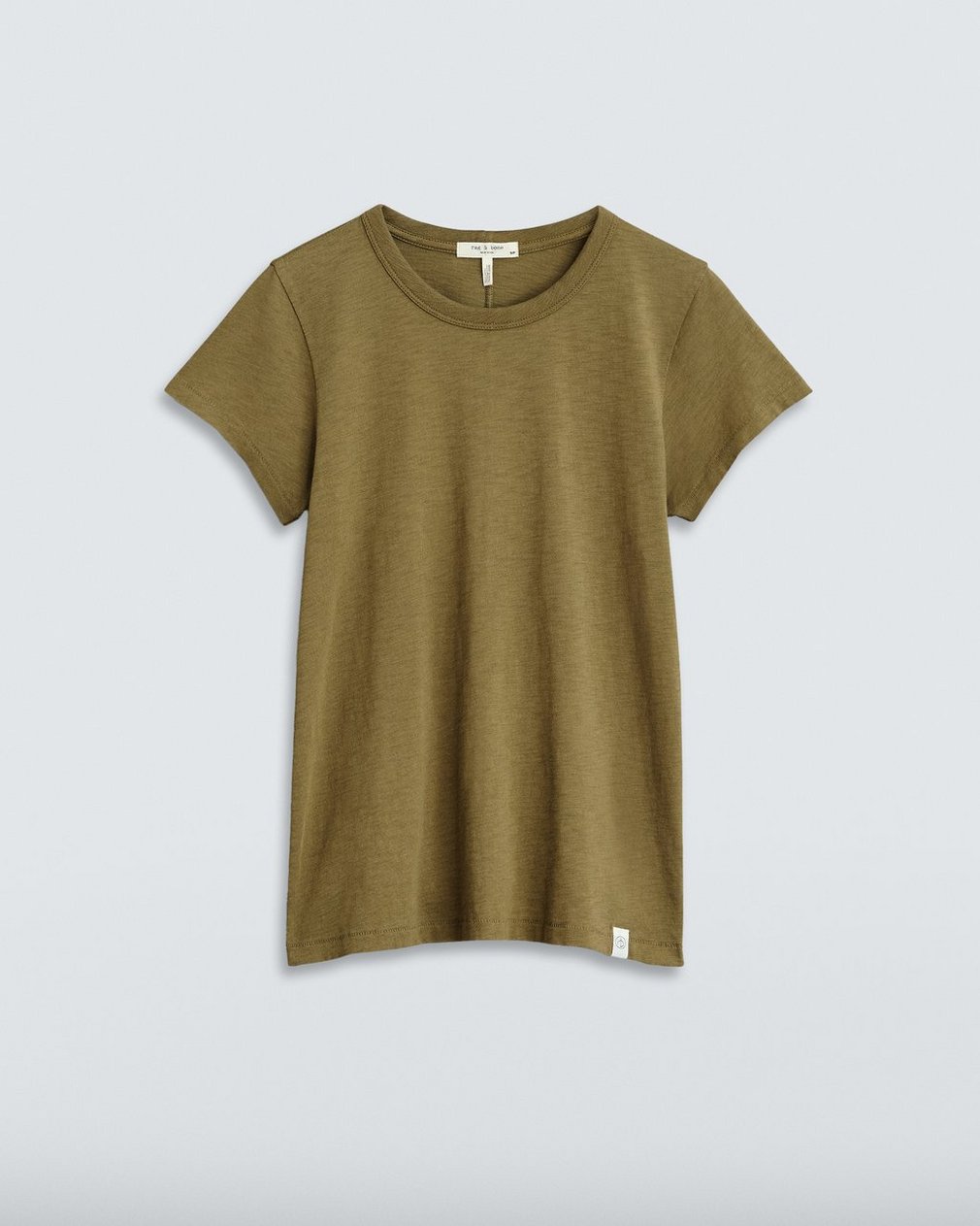 The Slub T Shirt Military Olive - Image 2