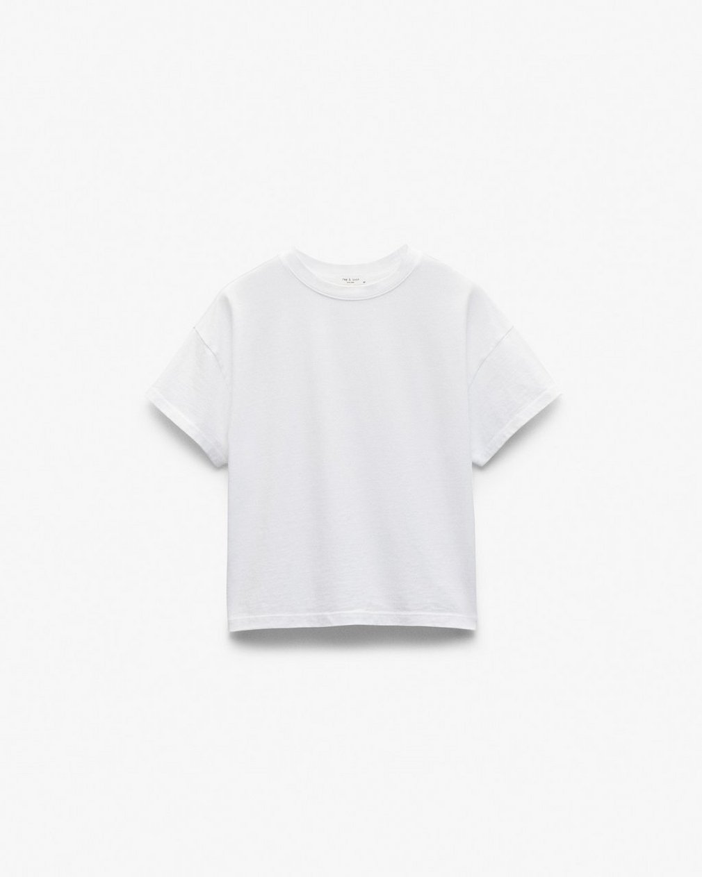 Kelly Boxy Cotton T Shirt White - Image 2