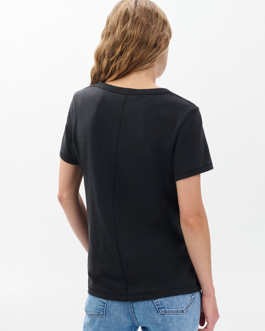 The Slub V-Neck T Shirt for WoMen - Image 5