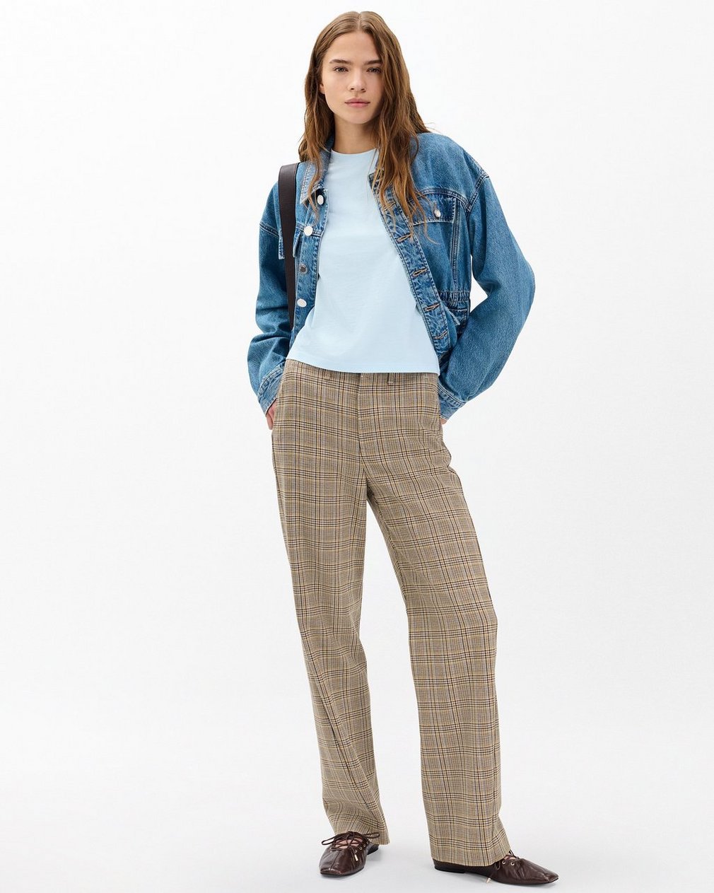 Kelly Boxy Cotton T Shirt Sky Blue - Image 4