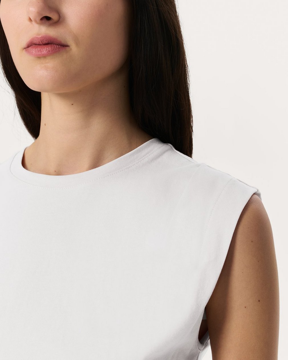 Mica Sleeveless Top White - Image 4