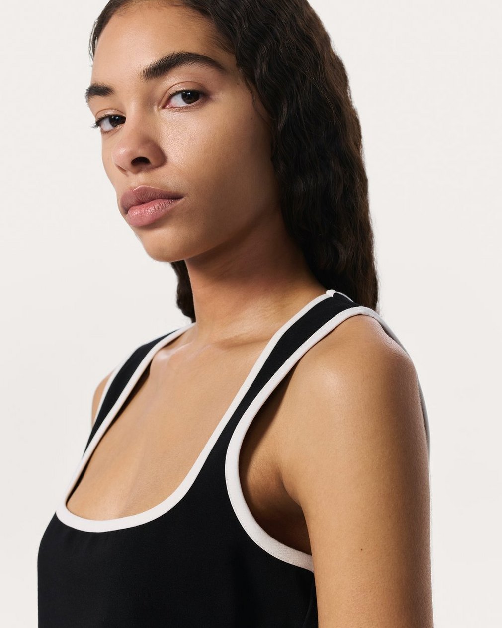 Irina Sport Tank Top Black - Image 5