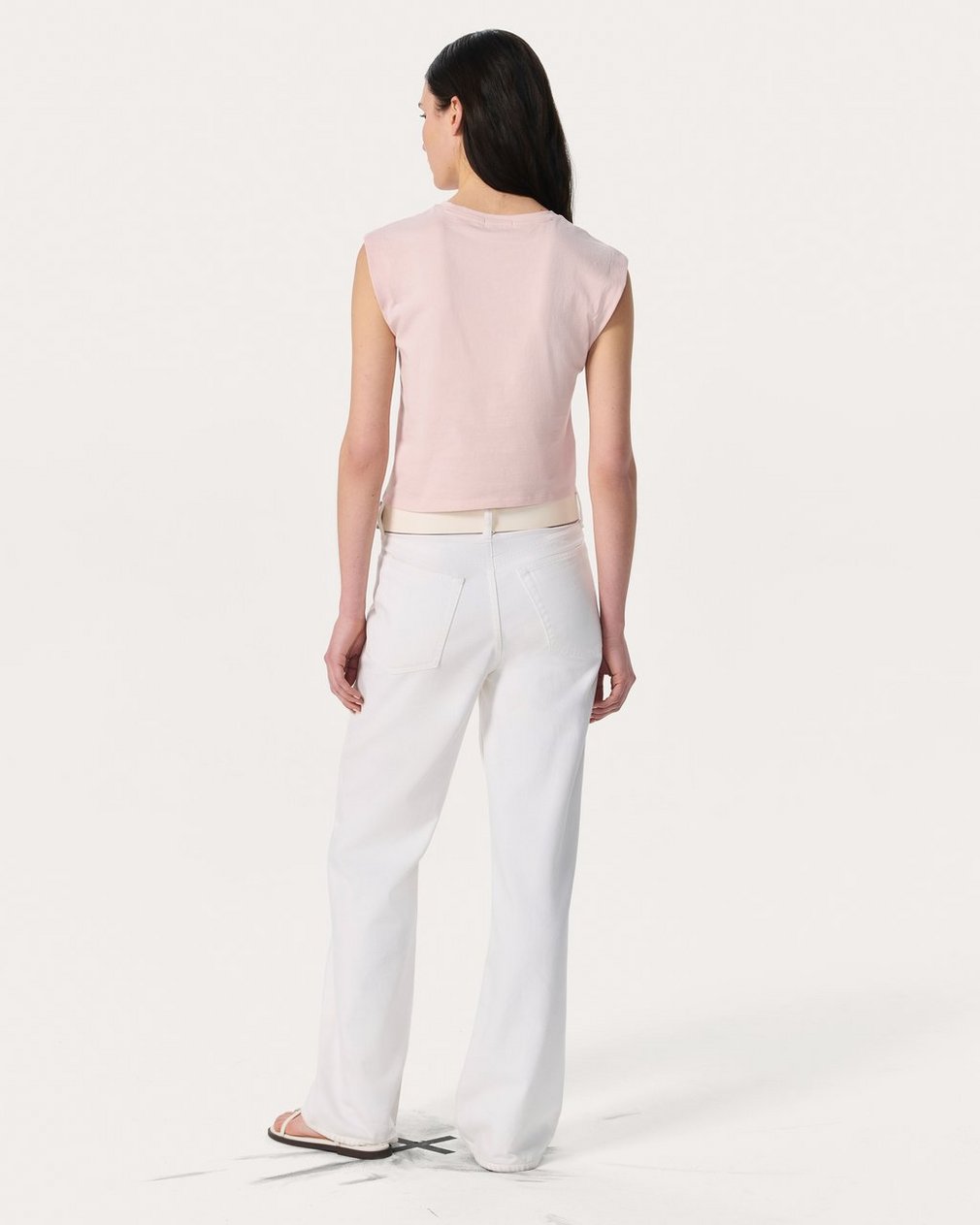 Mica Sleeveless Top Dusty Rose - Image 6