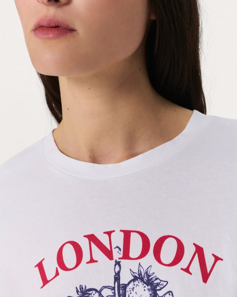 London Graphic T Shirt White - Image 5