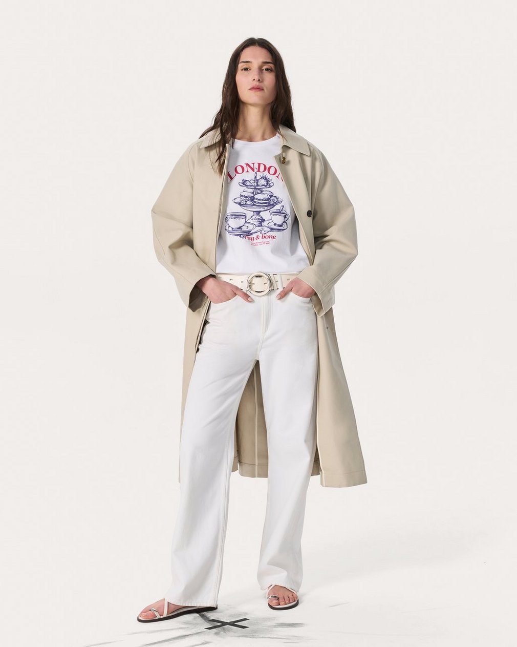 London Graphic T Shirt White - Image 7
