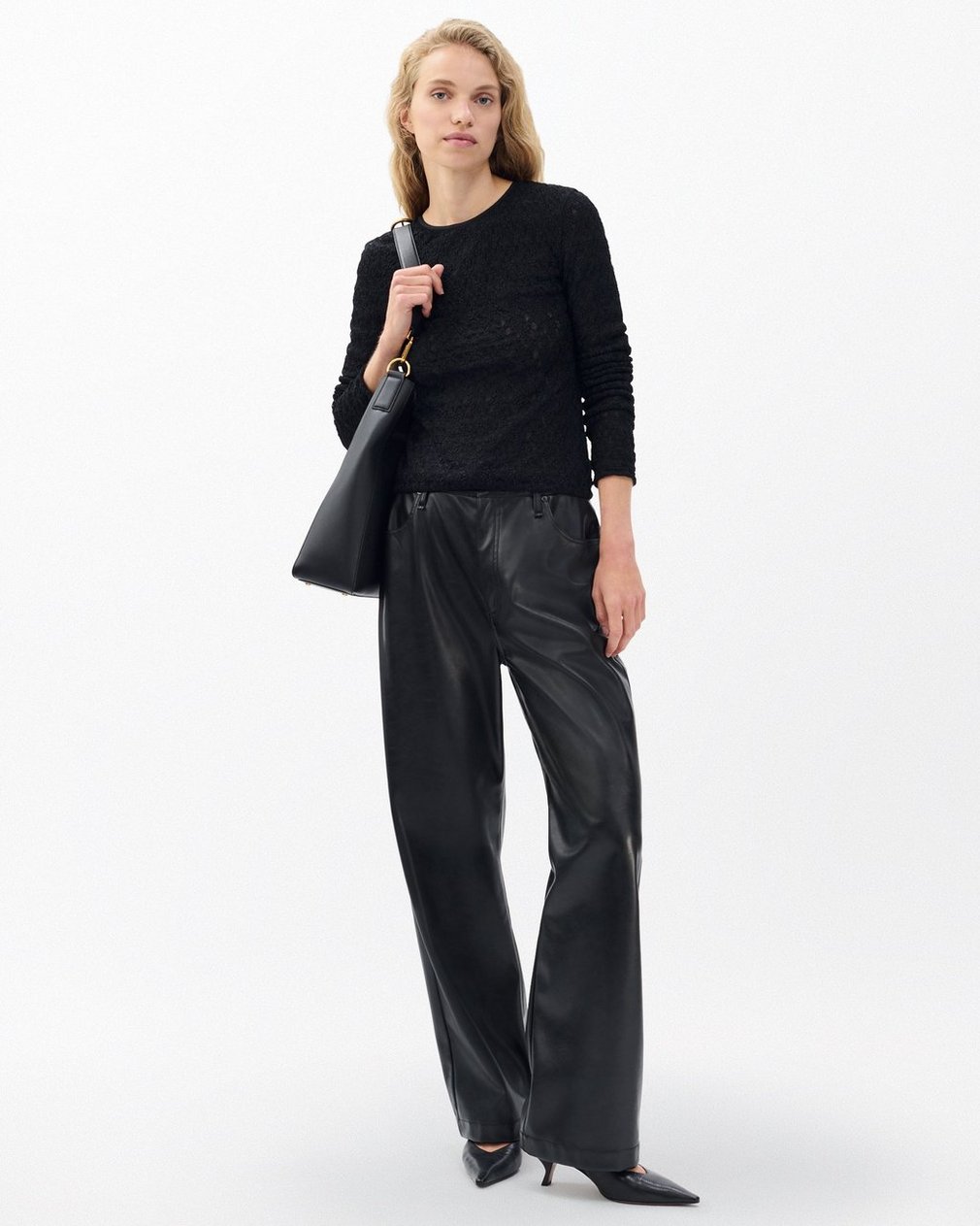 Ellie Lace Top Black - Image 3