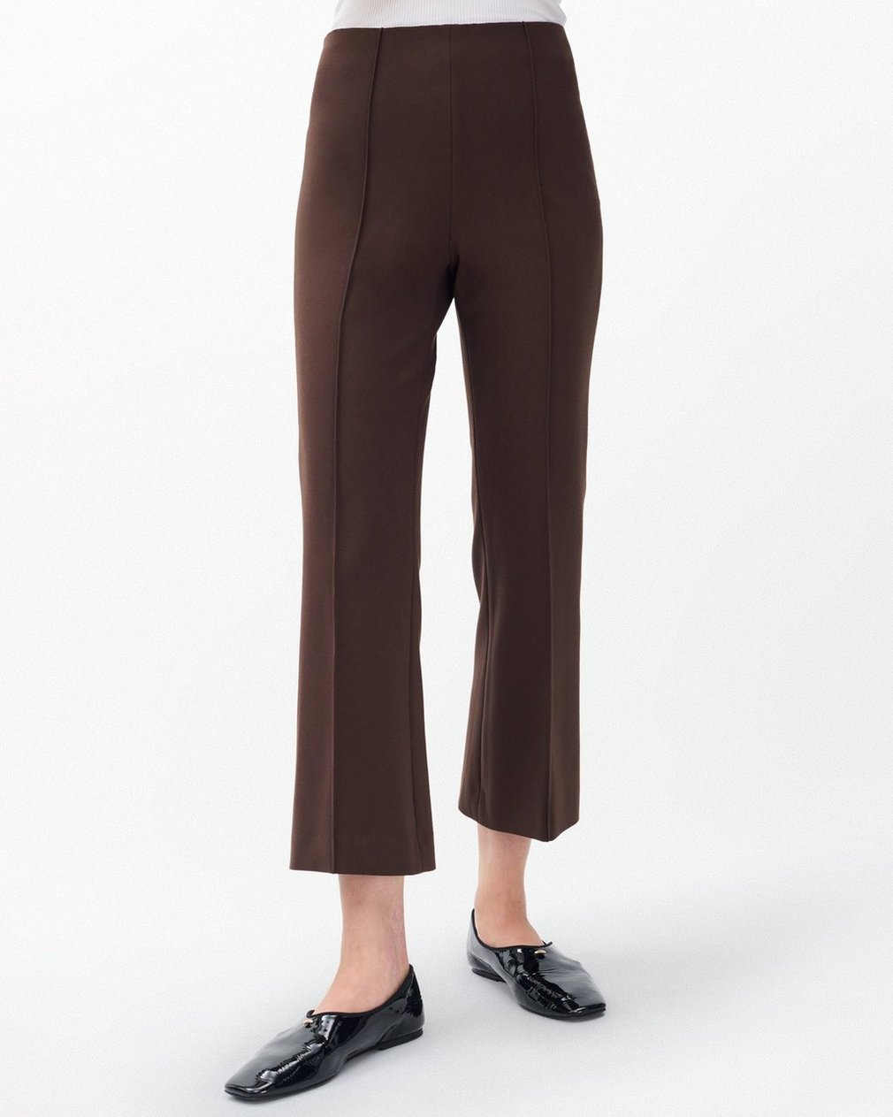 Irina Kick Flare Pants Coffee - Image 4