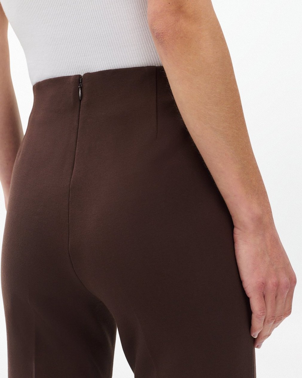Irina Kick Flare Pants Coffee - Image 5