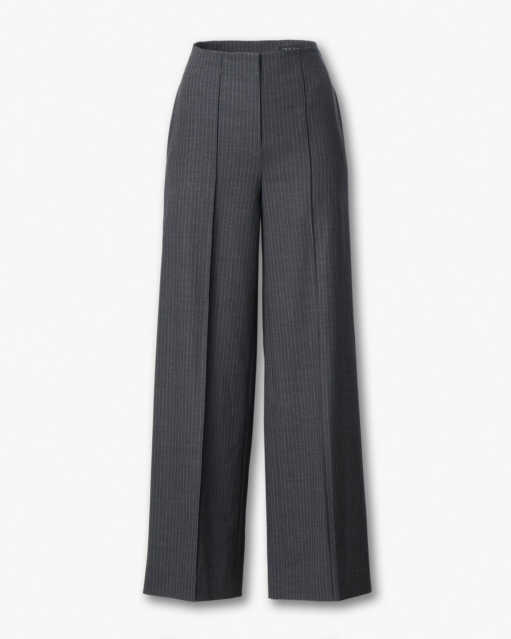 Irina Striped Tailored Pants Grey Stripe - Image 2