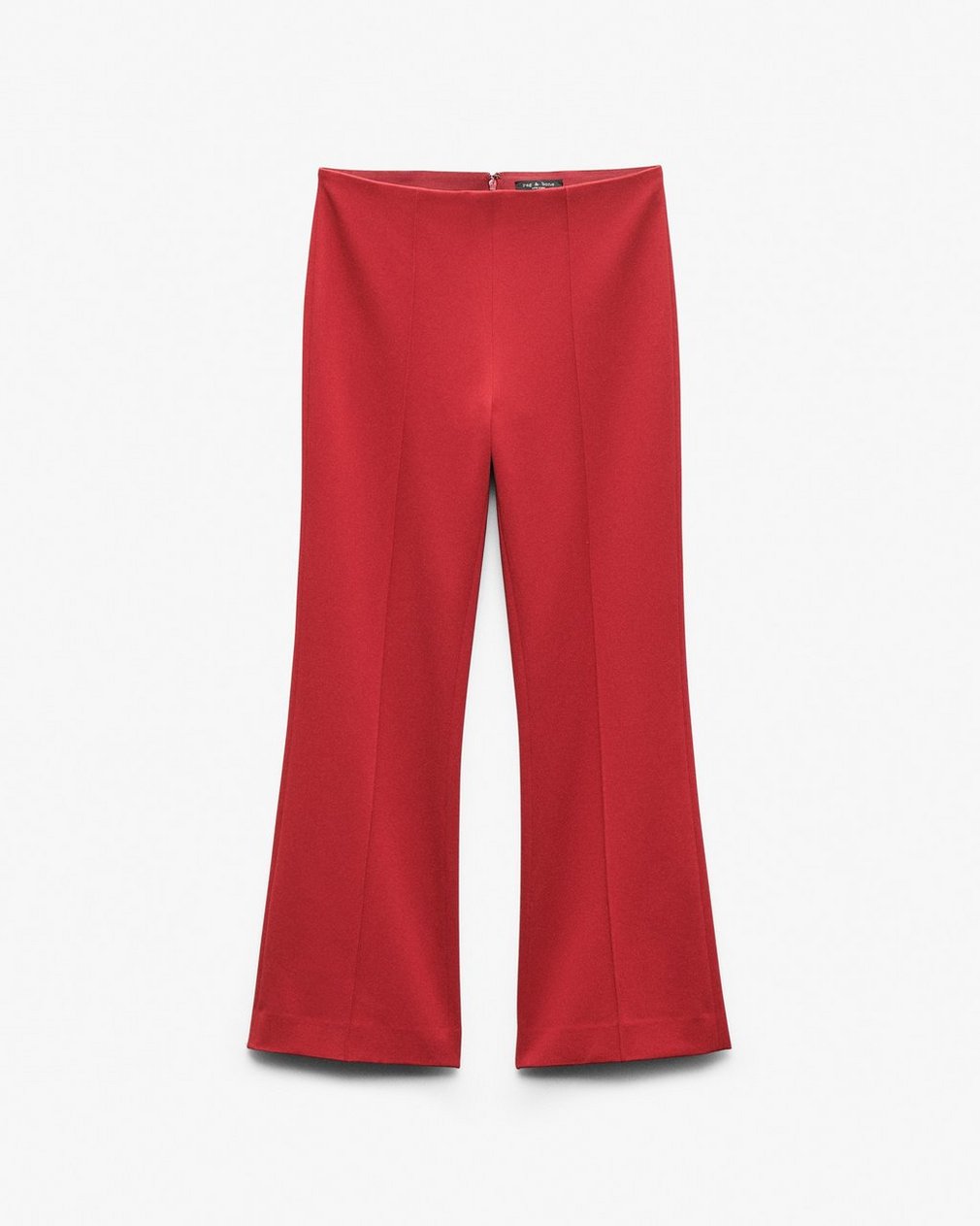 Irina Kick Flare Pants Dark Cherry - Image 2
