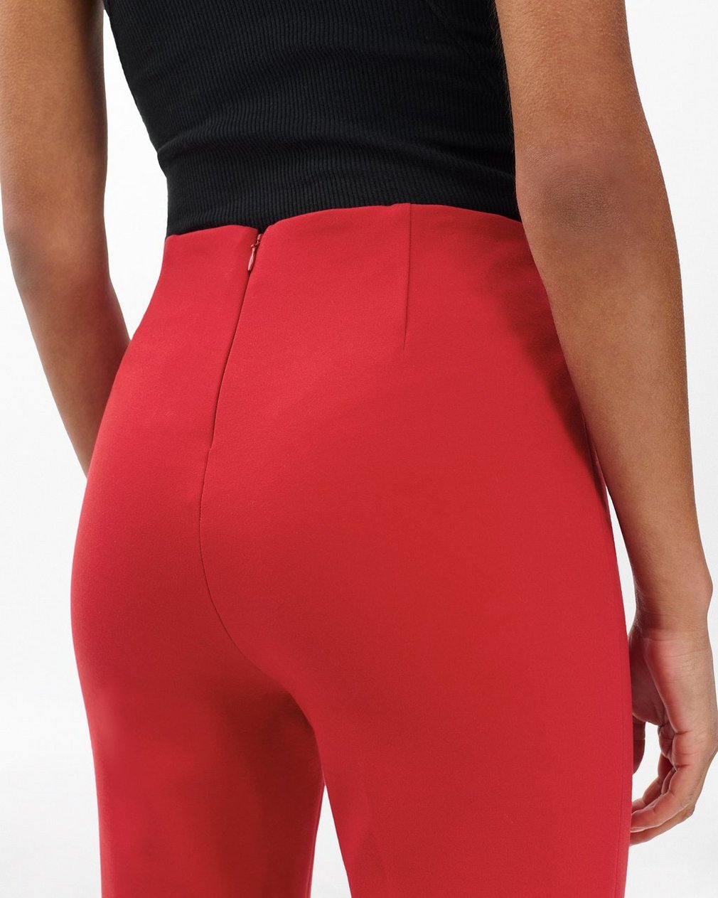 Irina Kick Flare Pants Dark Cherry - Image 5