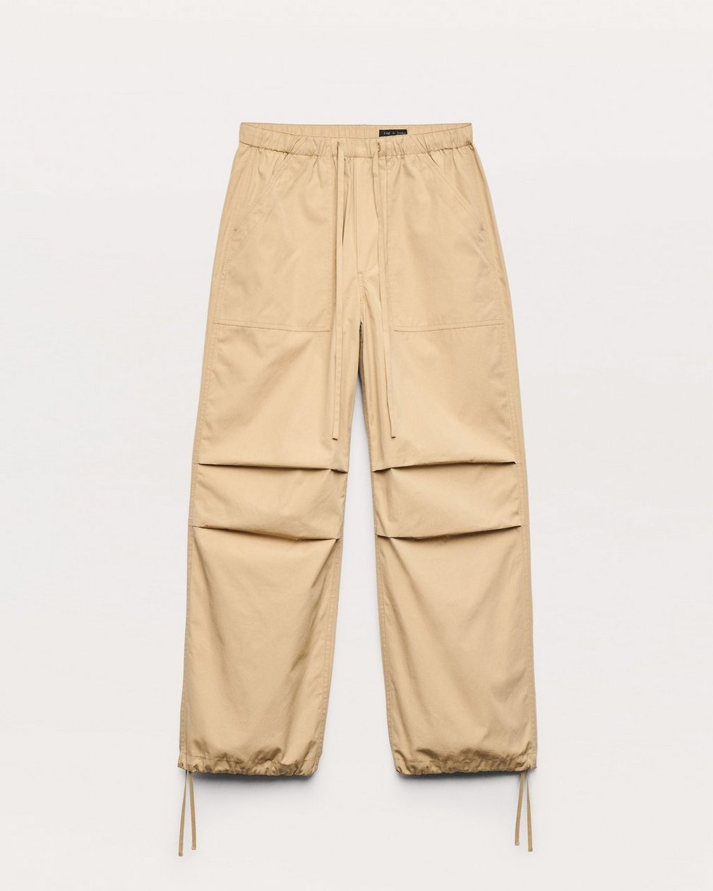Adina Cotton Pants Light Brown - Image 2
