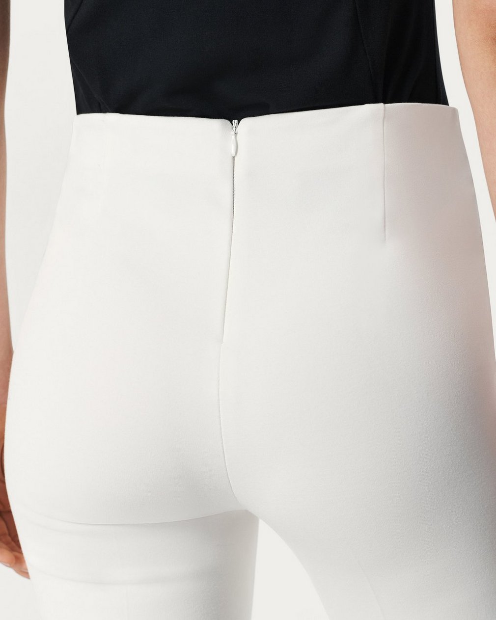 Irina Kick Flare Pants White - Image 5