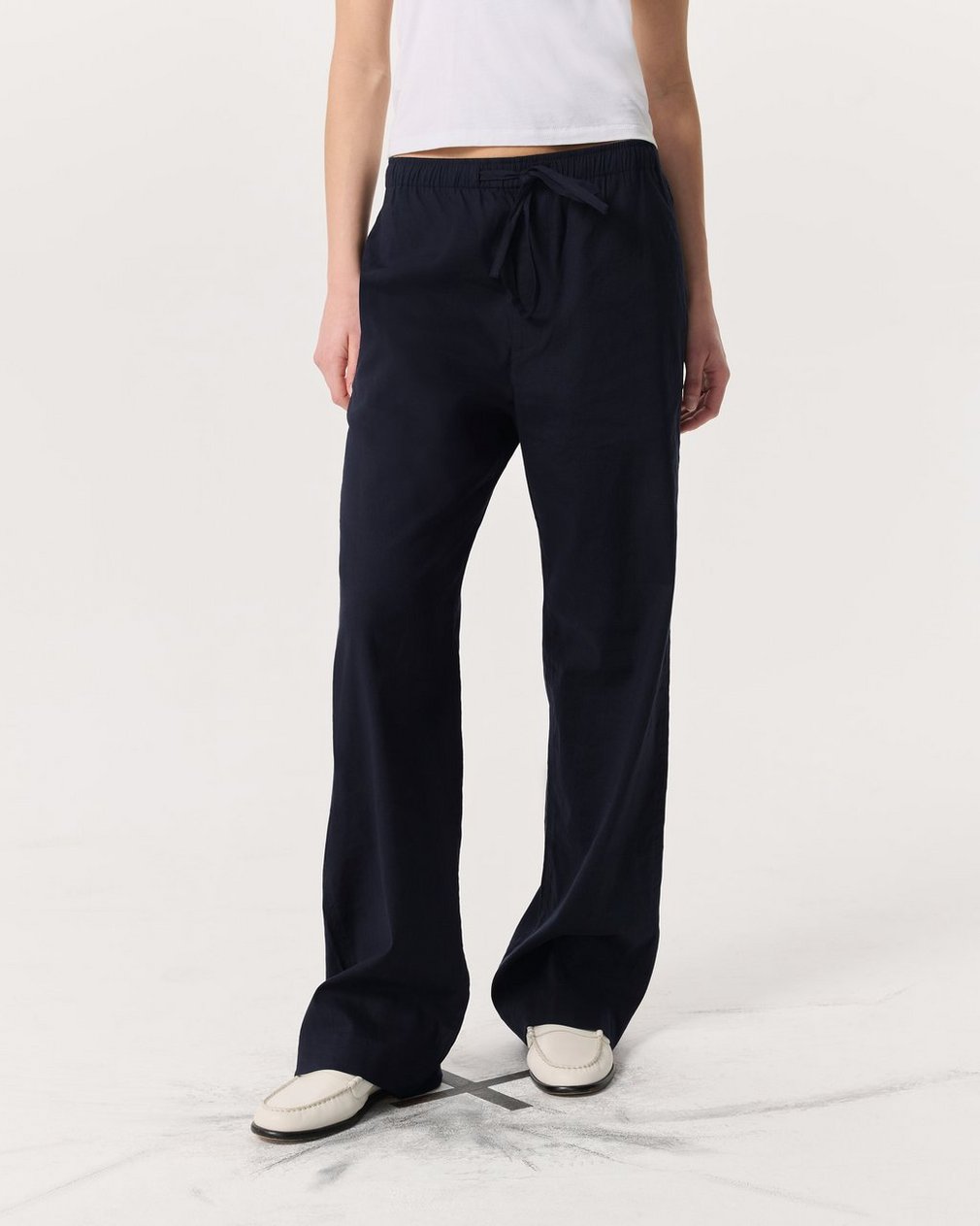 Logan Linen-Blend Beach Pants Salute - Image 3