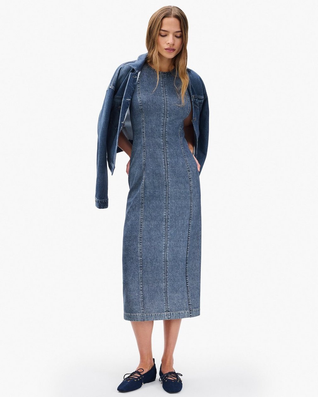Miramar Olivia Midi Dress Woodside - Image 3