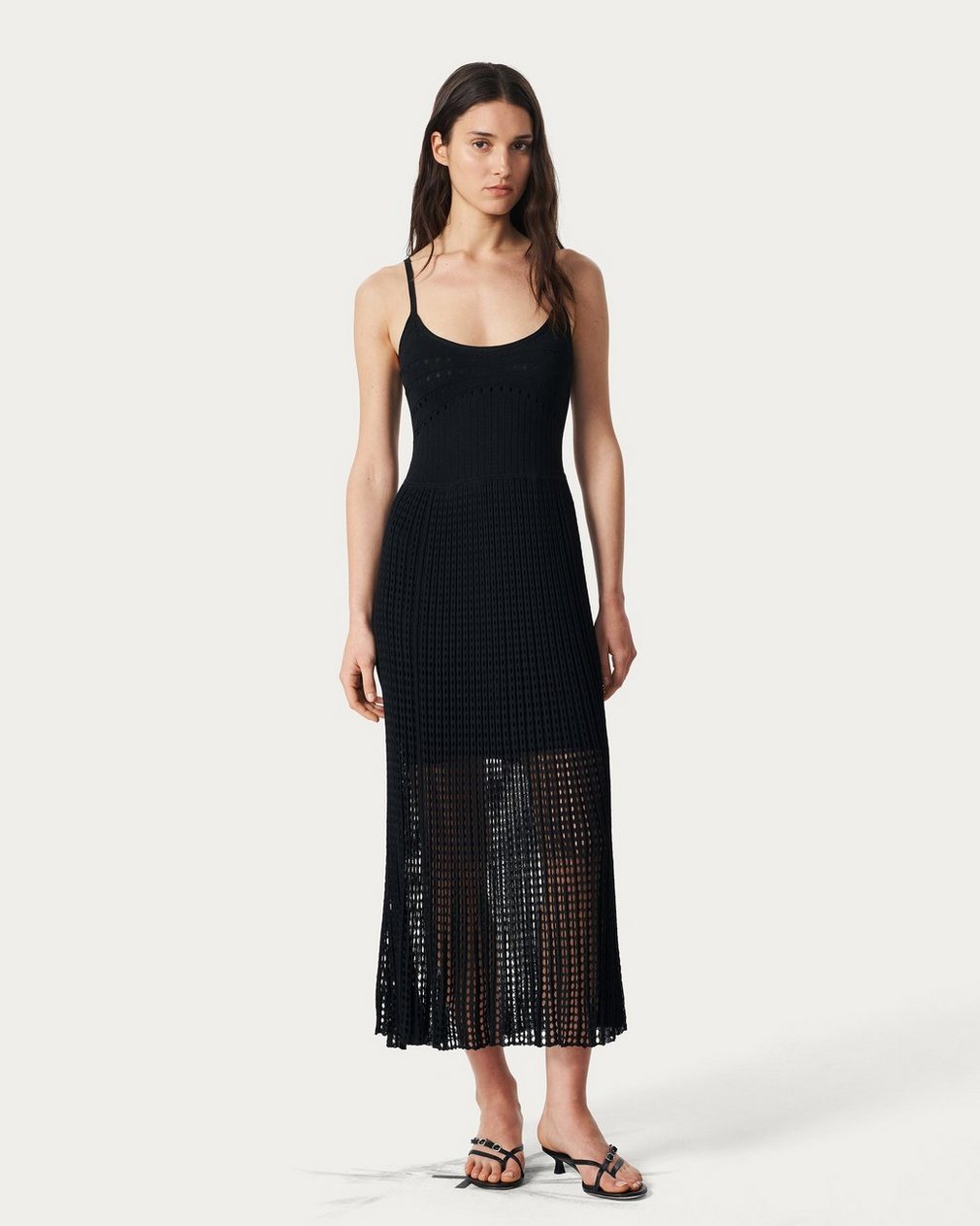 Aly Tank Dress Black - Image 3