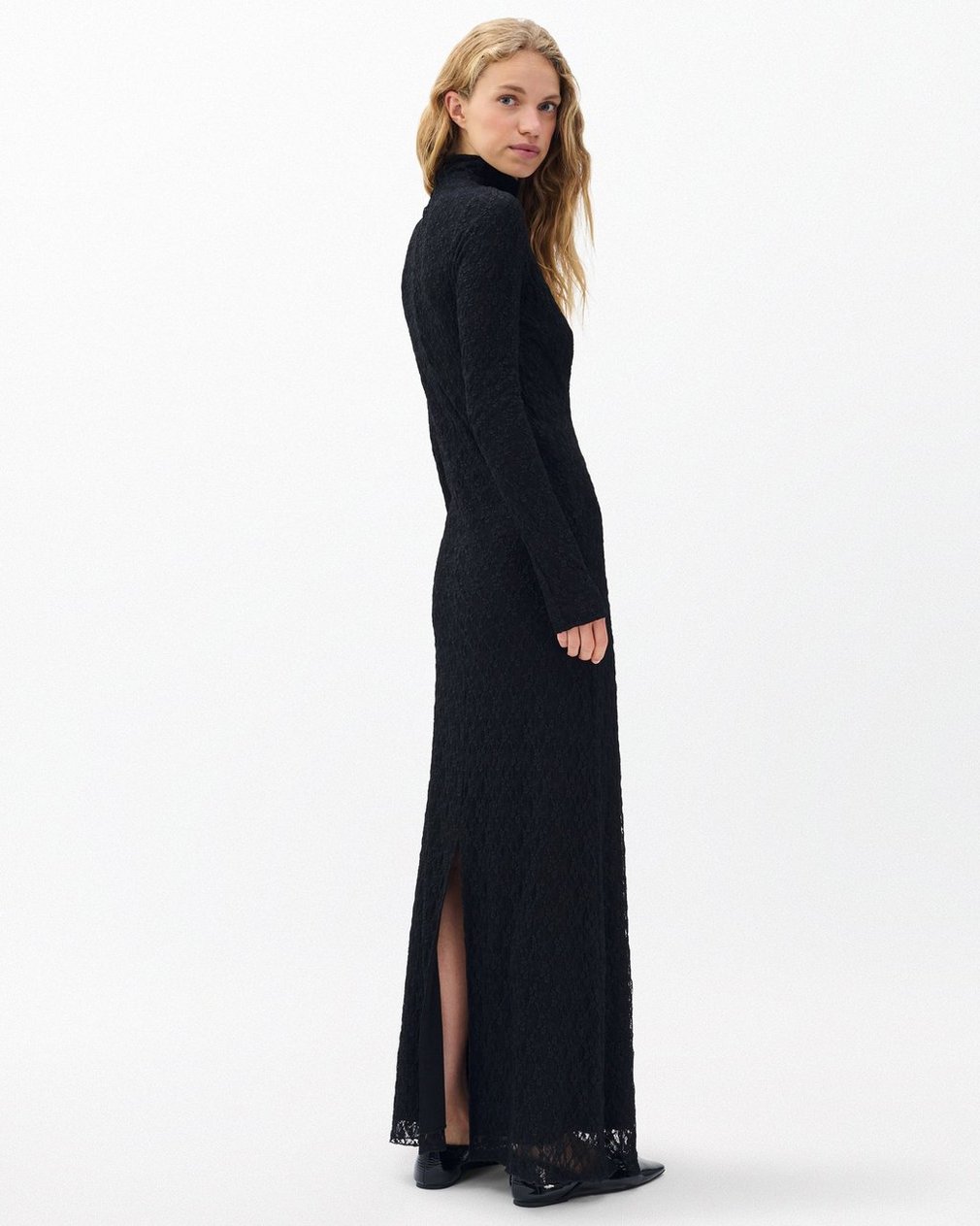 Ellie Lace Maxi Dress Black - Image 6