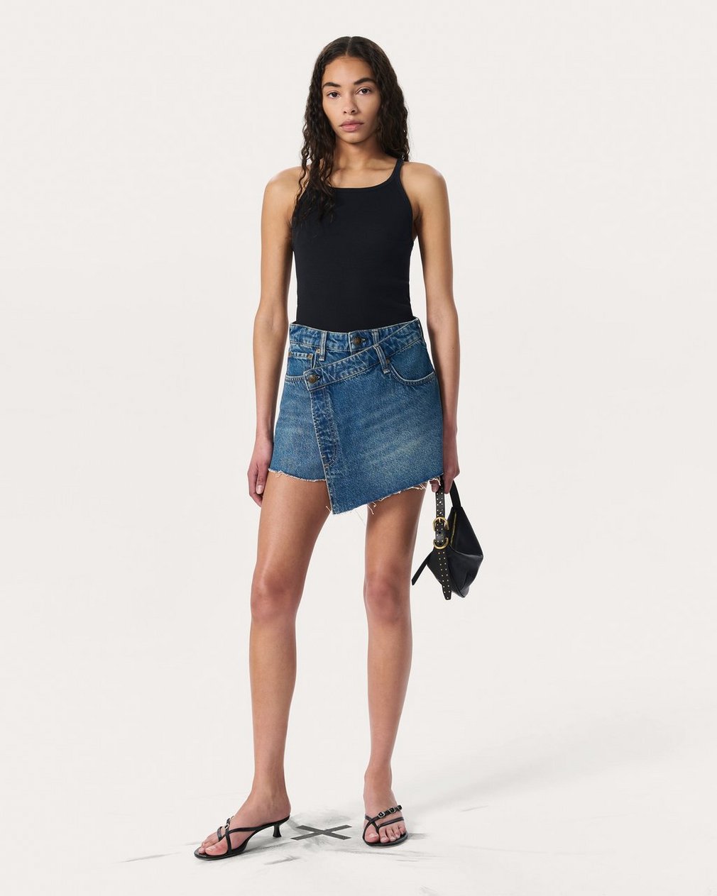 Belina Denim Mini Skort Amity