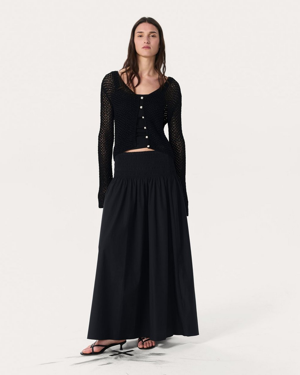 Blythe Maxi Skirt Black