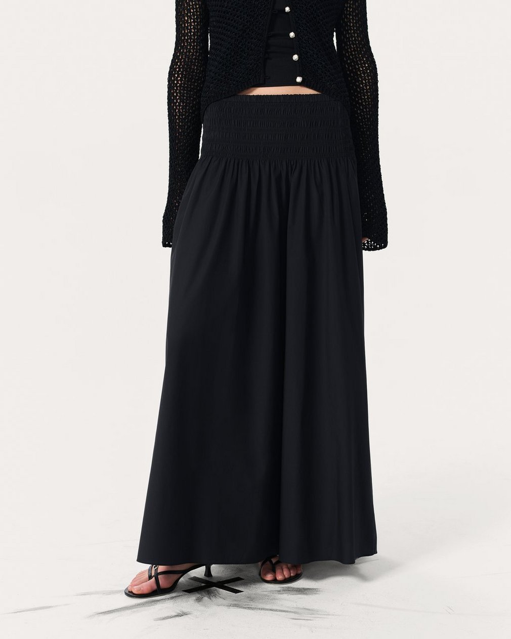 Blythe Maxi Skirt Black - Image 3