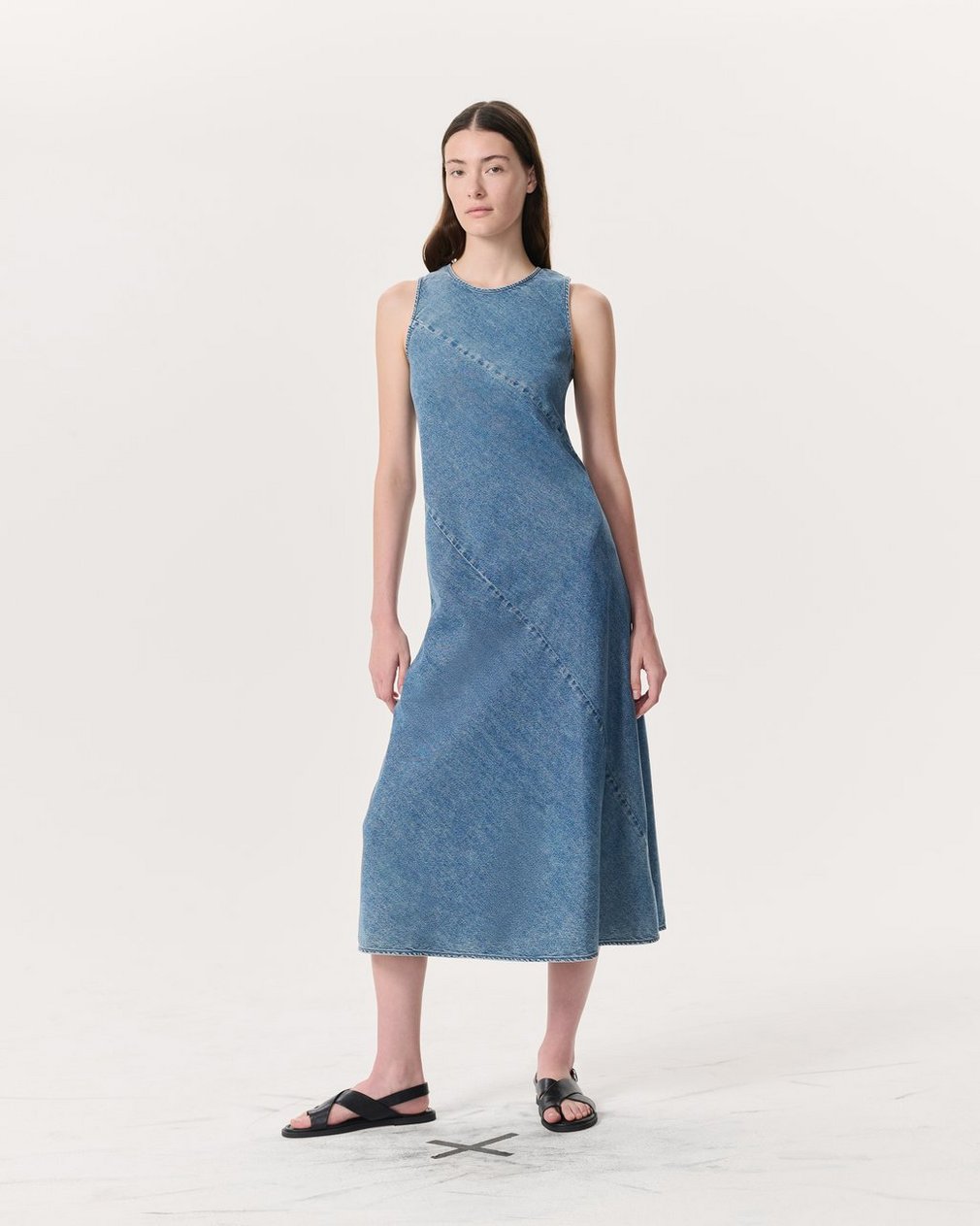 Ultra Featherweight Lisbon Denim Dress Waverly
