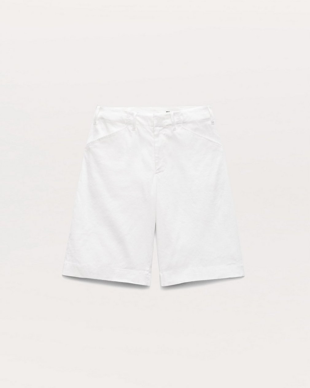 Banks Linen-Blend Shorts White - Image 2